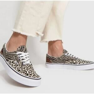 VANS Unisex Size M-4.5 / W-6 Lace-Up Era Safari Multi Print Skate Sneakers NWT